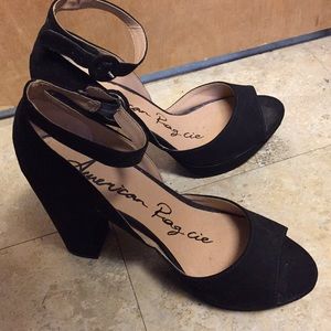 American Rag Cie black heels. Size 9 1/2. $50 obo